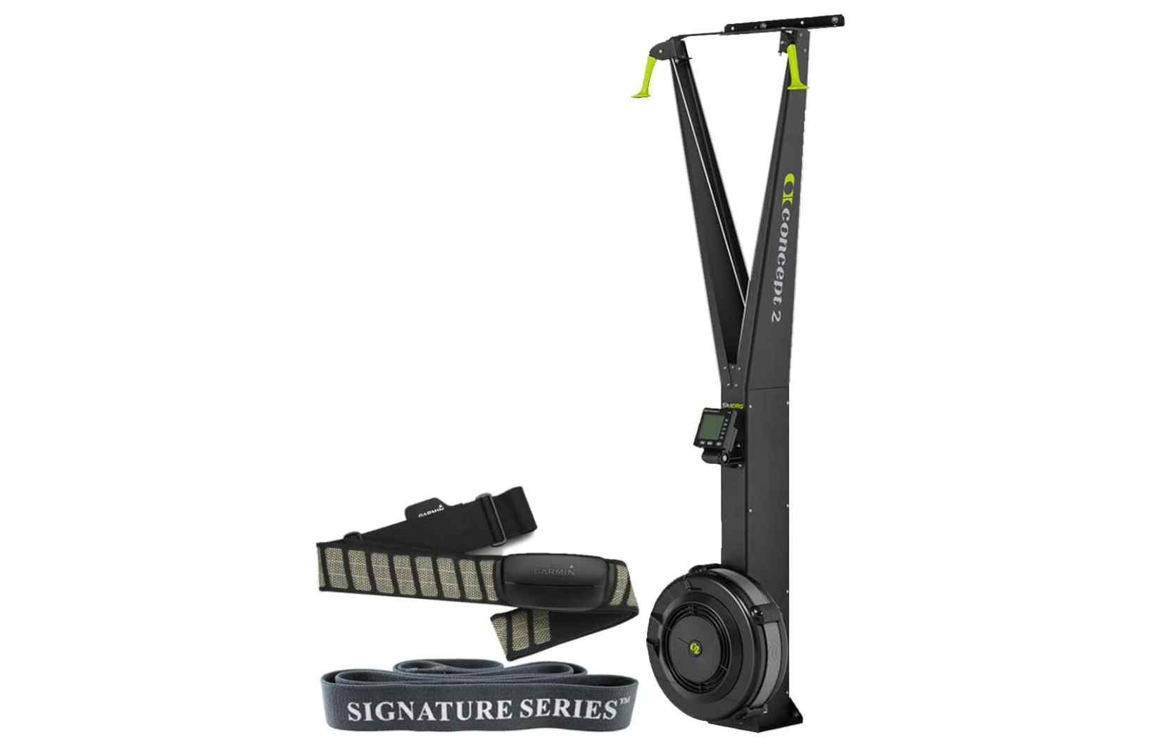 Concept2 SkiErg Skiing Machine Garmin HRM