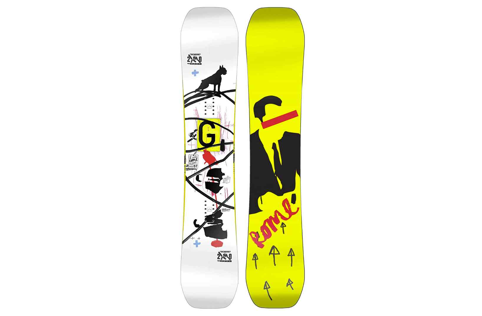 Rome Agent True Twin Snowboard